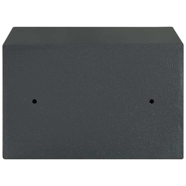 Safe Box mit Schloss, Dunkelgrau
