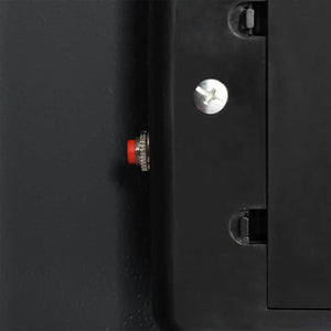 Digitaler Safe mit Schloss Dunkelgrau 80 cm