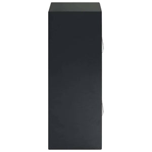 Digitaler Safe mit Schloss Dunkelgrau 80 cm