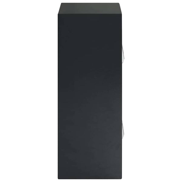 Digitaler Safe mit Schloss Dunkelgrau 80 cm