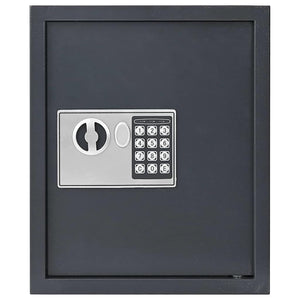 Digitaler Safe mit Schloss Dunkelgrau