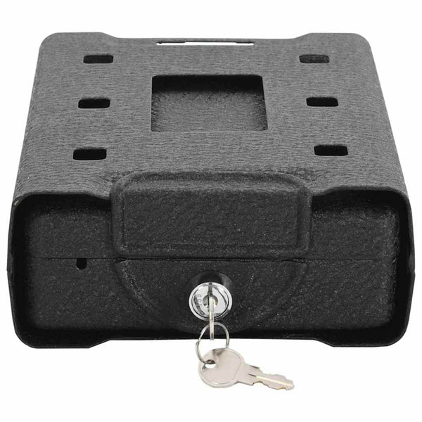 Auto Safe mit Schloss Schwarz