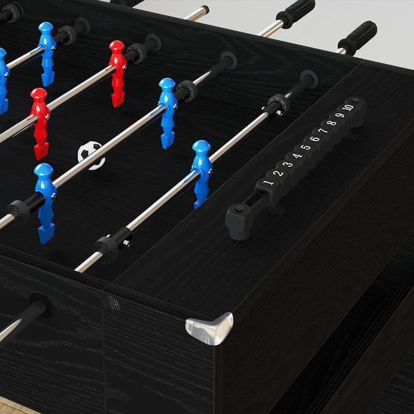 Tischfußballtisch Schwarze Eiche 125 cm
