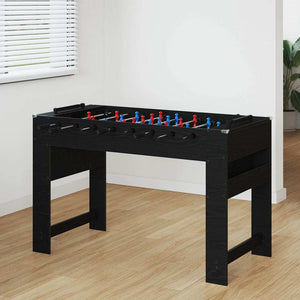 Tischfußballtisch Schwarze Eiche 125 cm