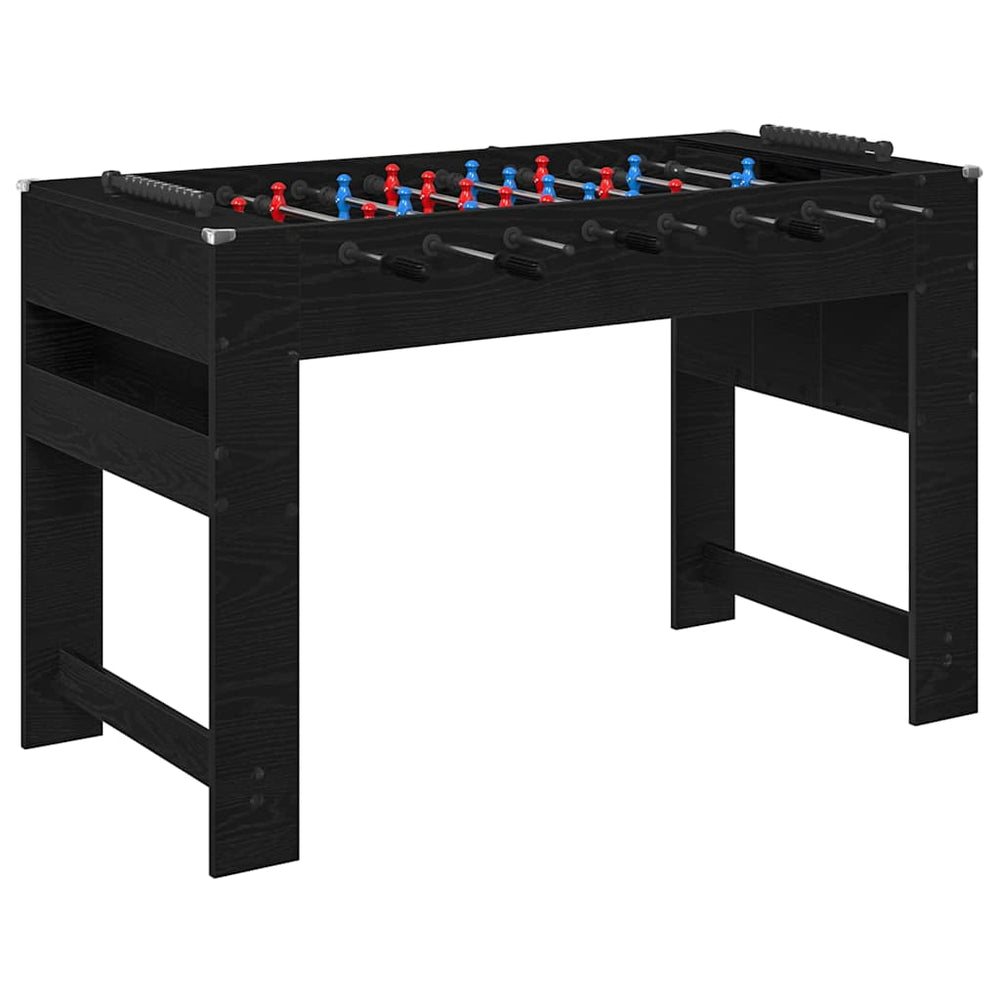 Tischfußballtisch Schwarze Eiche 125 cm