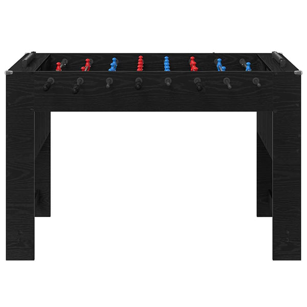 Tischfußballtisch Schwarze Eiche 125 cm