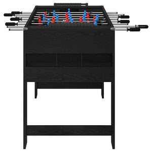 Tischfußballtisch Schwarze Eiche 125 cm