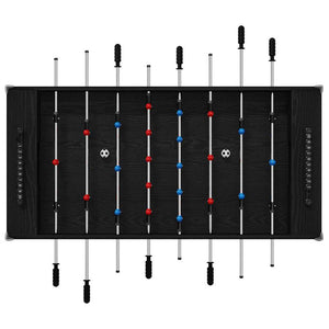 Tischfußballtisch Schwarze Eiche 125 cm