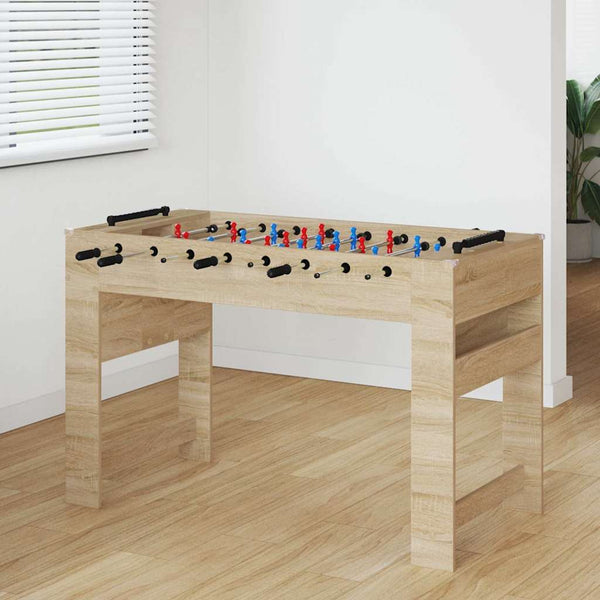 Tischfußballtisch Sonoma-Eiche 125 cm