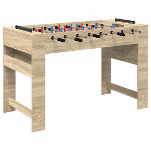 Tischfußballtisch Sonoma-Eiche 125 cm