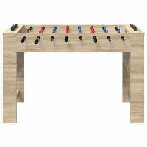 Tischfußballtisch Sonoma-Eiche 125 cm