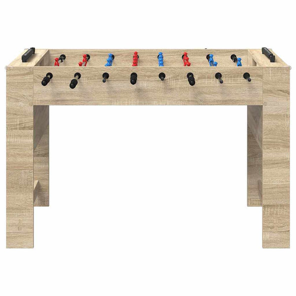 Tischfußballtisch Sonoma-Eiche 125 cm
