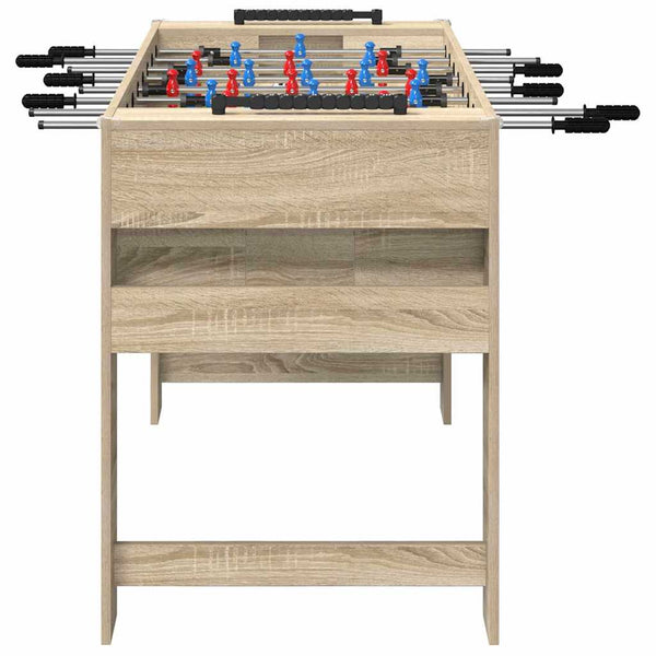 Tischfußballtisch Sonoma-Eiche 125 cm