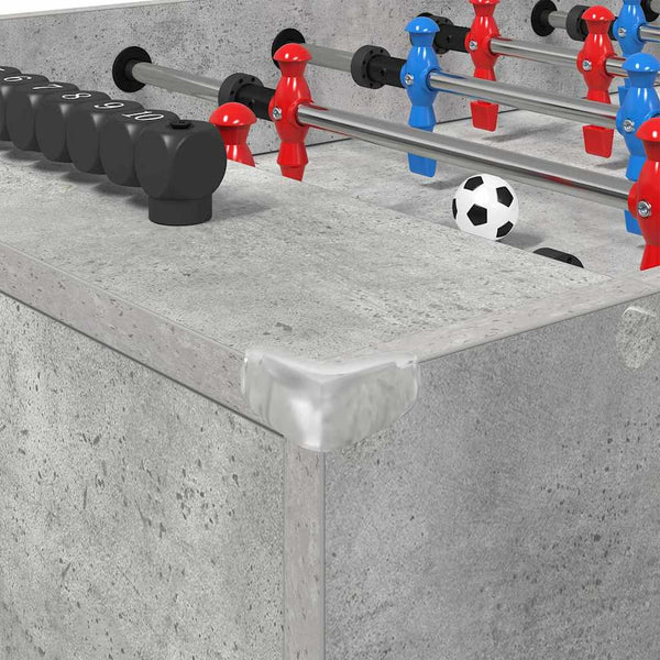 Tischfußballtisch Betongrau 125 cm