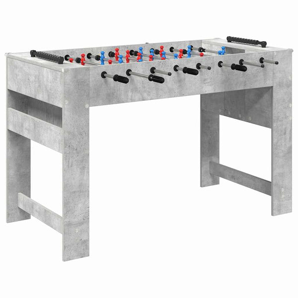 Tischfußballtisch Betongrau 125 cm
