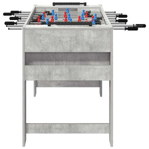 Tischfußballtisch Betongrau 125 cm