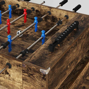 Tischfußballtisch Geräucherte Eiche 125 cm