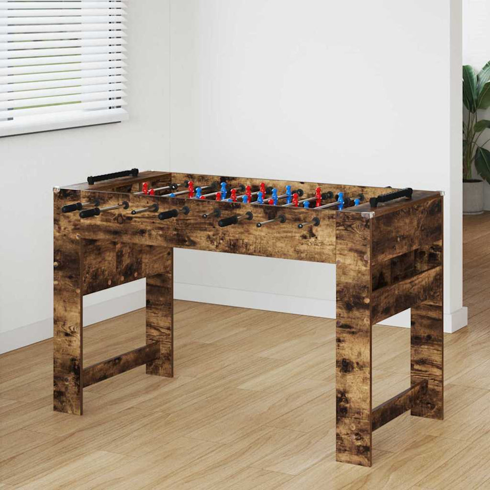 Tischfußballtisch Geräucherte Eiche 125 cm