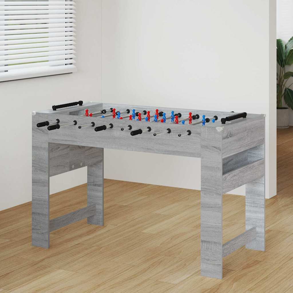 Tischfußballtisch Graues Sonoma 125 cm