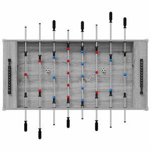 Tischfußballtisch Graues Sonoma 125 cm