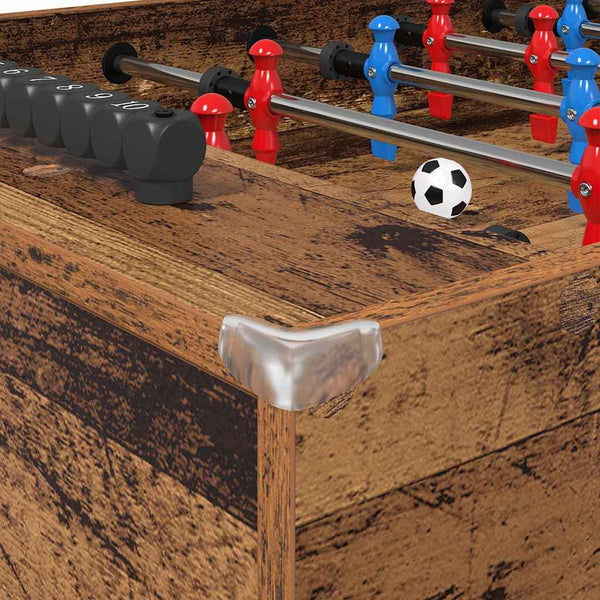 vidaXL Baby-foot en bois de récupération 125 x 60,5 x 80 cm en bois d'ingénierie