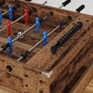 vidaXL Baby-foot en bois de récupération 125 x 60,5 x 80 cm en bois d'ingénierie