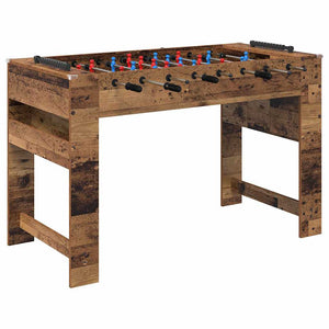vidaXL Baby-foot en bois de récupération 125 x 60,5 x 80 cm en bois d'ingénierie