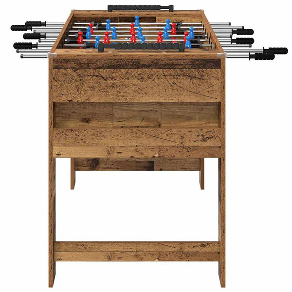 vidaXL Baby-foot en bois de récupération 125 x 60,5 x 80 cm en bois d'ingénierie