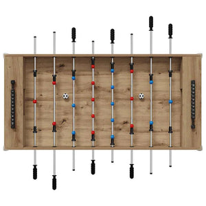 Tischfußballtisch Artisan-Eiche 125 cm
