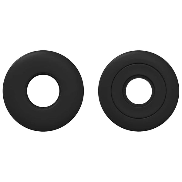 Tischfußball Lager Schwarz 10er-Set