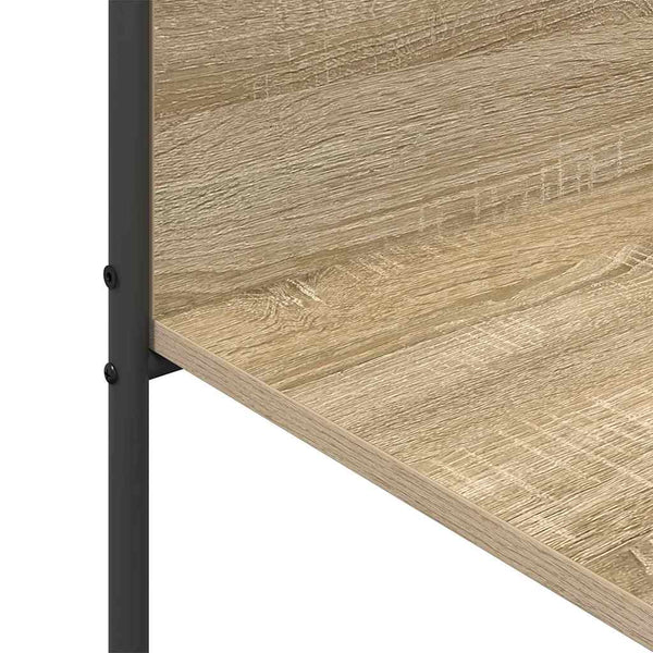 vidaXL Portant avec étagère Marron 120 x 44 x 160 cm Bois d'ingénierie