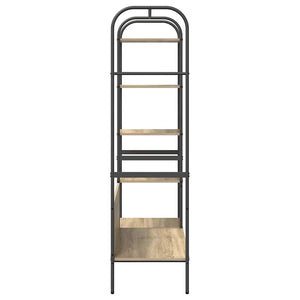 vidaXL Portant avec étagère Marron 120 x 44 x 160 cm Bois d'ingénierie