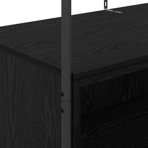 Schwarzer Kleiderständer 100x44x160cm