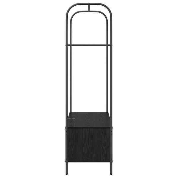 Schwarzer Kleiderständer 100x44x160cm