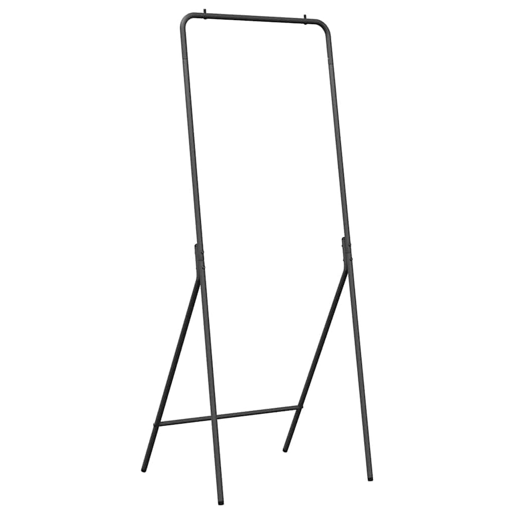 Kleiderständer Schwarz Stahl 60x53x155cm