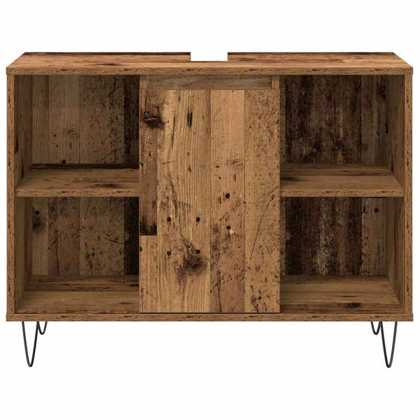 Badezimmermöbel Set mit Regal, 3-teilig