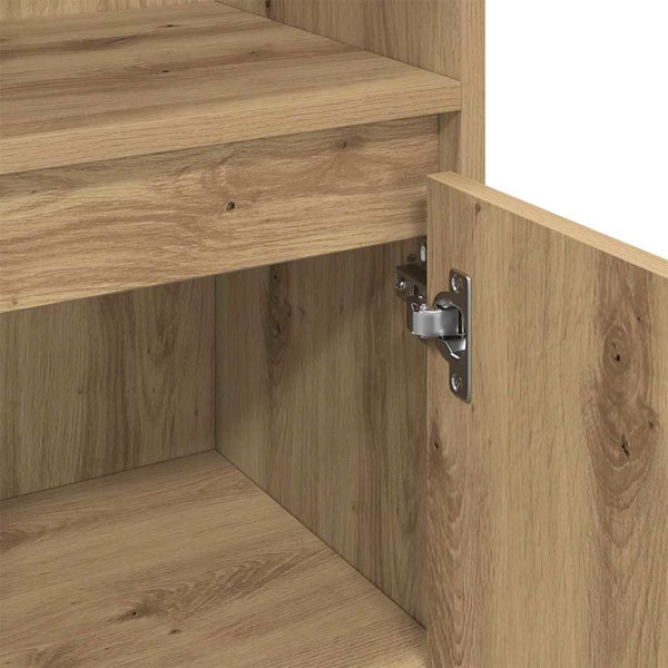 Badezimmermöbel Set Braun Holzwerkstoff 3-teilig
