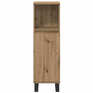 Badezimmermöbel Set Braun Holzwerkstoff 3-teilig