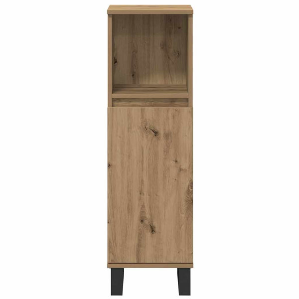 Badezimmermöbel Set Braun Holzwerkstoff 3-teilig