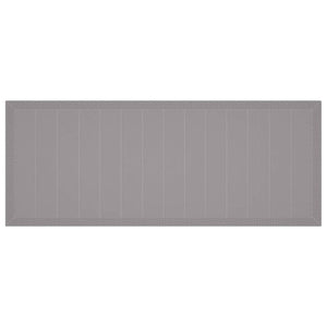 Gartentisch Hellgrau Poly-Rattan 250 cm