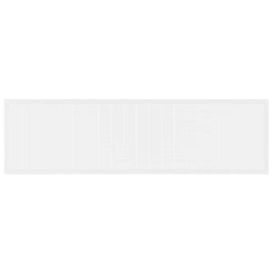 Gartentisch Weiß Poly-Rattan 350cm