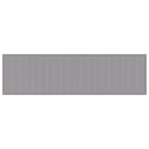 Gartentisch Hellgrau Poly-Rattan 350cm