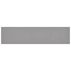 Hellgrauer Poly-Rattan Gartentisch 400 cm