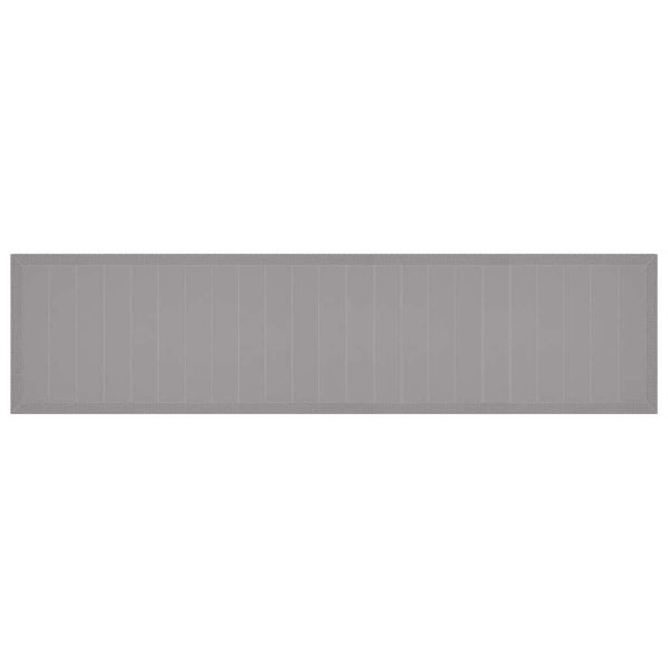Hellgrauer Poly-Rattan Gartentisch 400 cm