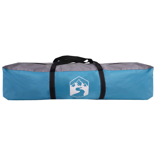 2-Personen Sofortzelt mit Dach - Blau