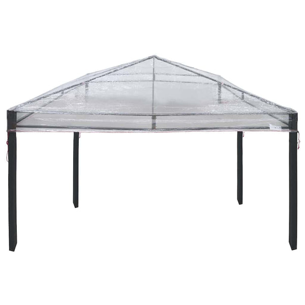 Pavillon Ersatzbezug Transparent PVC 300x300