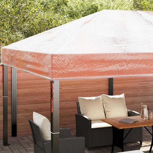 Pavillon Ersatzbezug Transparent PVC 400x300