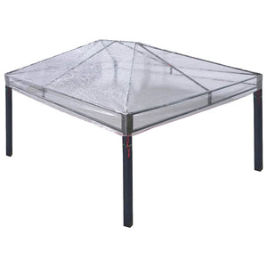 Pavillon Ersatzbezug Transparent PVC 400x300