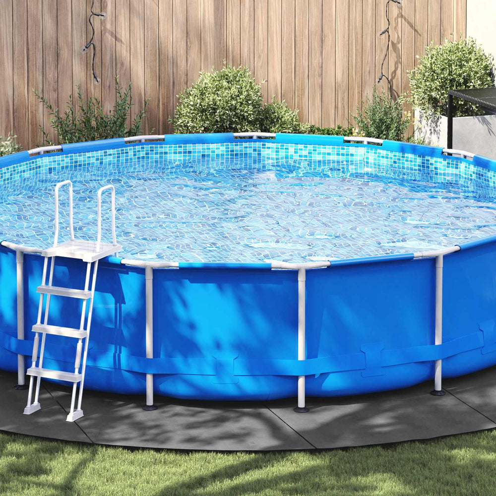 Pool Bodenfolie Hellgrau Ø 610cm