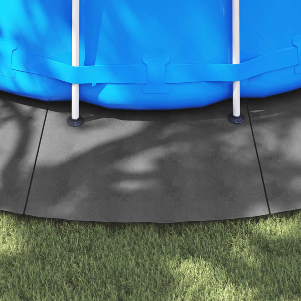 Pool Bodenfolie Hellgrau Ø 610cm